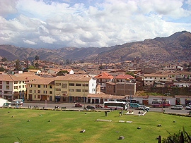 v&yacute;hled na Cuzco