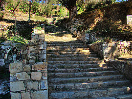 Isla del Sol, Inck&eacute; schodi&scaron;t� (Escalera del Inca)