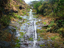 vodop&aacute;d San Felix le�&iacute; v oblasti Severn&iacute; Yungas