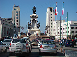 Plaza Sotomayor ze z&aacute;padn&iacute; strany